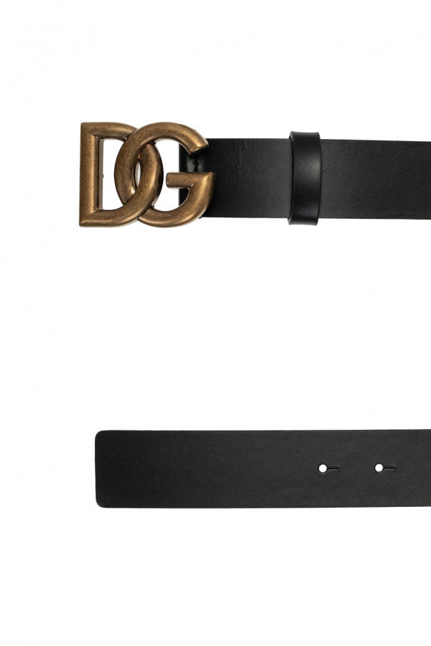 Black Leather belt Dolce & Gabbana Vitkac GB